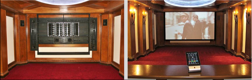 Beverly Hills Residential Home Automation Systems, Lighting Control, Sports bar & restaurant displays, audio video home theater, distributed audio video, meeting room displays, Theater & Audio Video